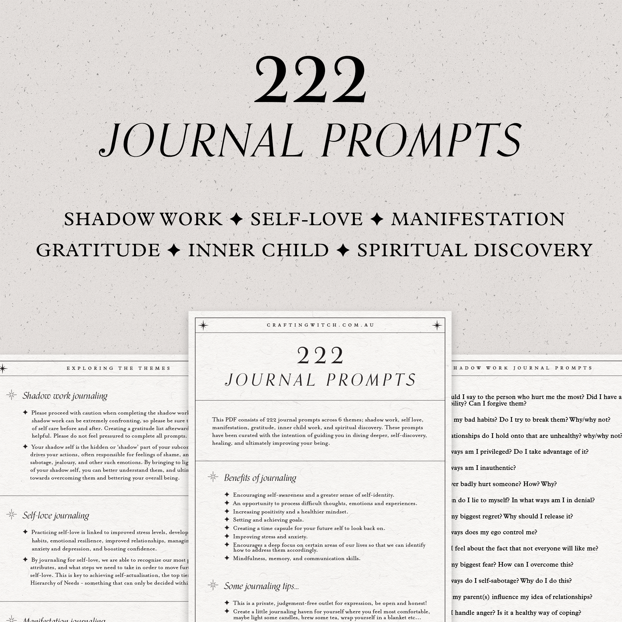 Witchy Journal Prompts For Spring 🍃  Journal prompts, Spiritual journals,  Shadow work spiritual