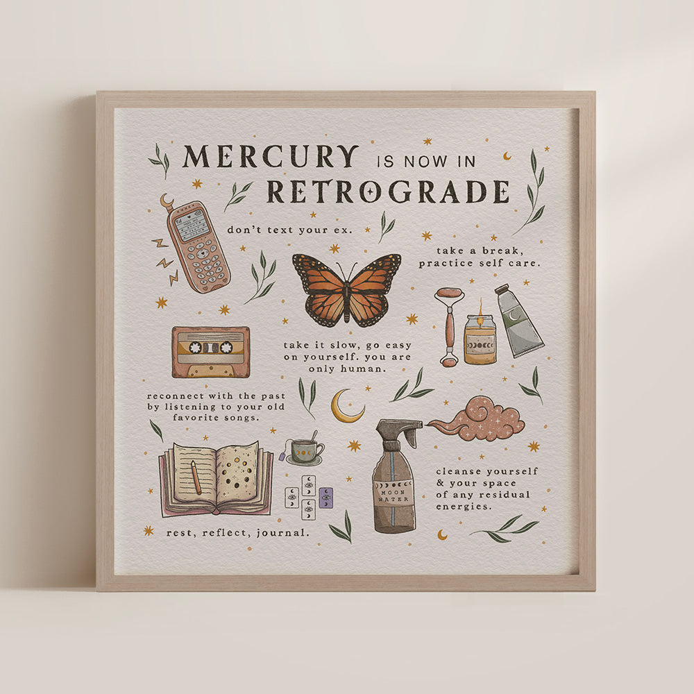 Mercury Retrograde Print – CRAFTING WITCH