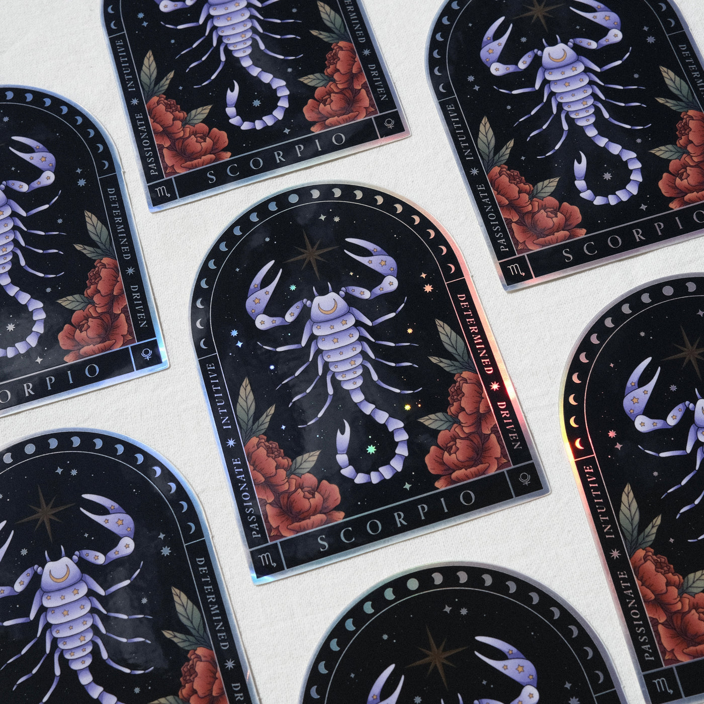 Scorpio Holographic Sticker