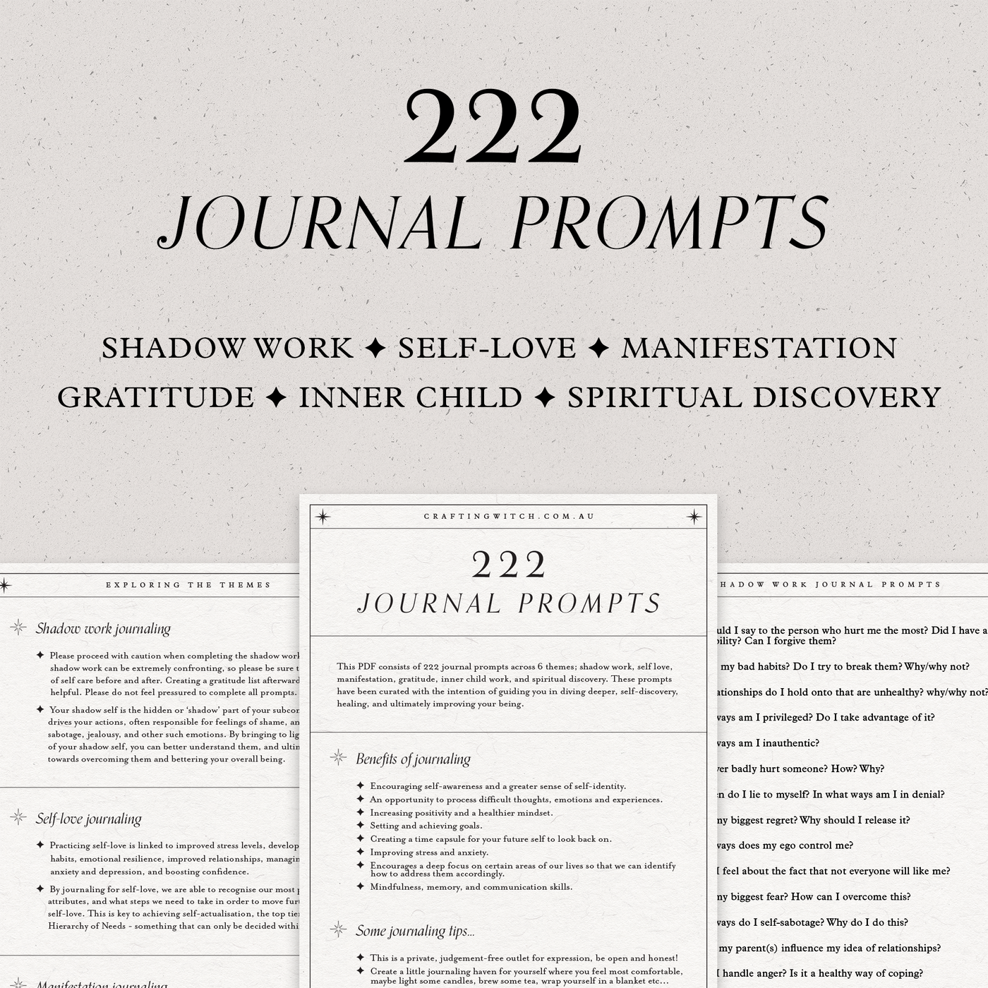 222 Journal Prompts